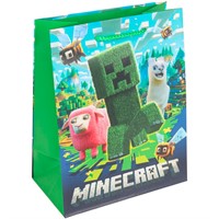 Пакет Чудо праздник матовый м Пиксели PM-130547-MN