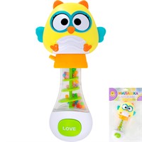 Погремушка Levatoys MKBY148C Совушка в пак.