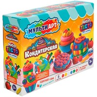 Набор для творчества Тесто для лепки Кондитерская 24 см MultiArt PDSET-MA120040