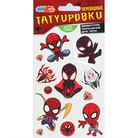 Набор для творчества Тату светящиеся Спайди МУЛЬТИ АРТ TATTOO-123230