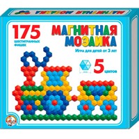 Мозаика магнитная 175 фишек 959 /10/