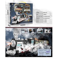 Железная дорога 699-27A свет, звук, дым в коробке