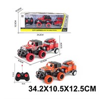 Машина на радиоуправлении HT325 с прицепом в кор.