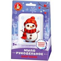 Набор ДТ Рукодельное мыло с картинкой Снеговик 05505