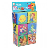 Кубики Веселые сказки Д-416-18