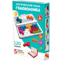 Игра головоломка Логический пазл Крестики-нолики Учись играя 70054