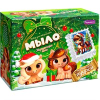 Набор для творчества Мыло Мерцающие пони с мерцающей пудрой С0126