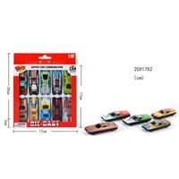 Набор машин 89010 металл в кор.