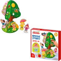 Деревянная Игра развивающая на липучках Времена года 05948
