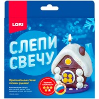 Набор ДТ Слепи свечу "Зимний домик" Пз/С-015 Lori.