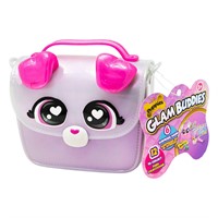 Игровой набор Мини GLAM BUDDIES Забавные щенки сиреневый,сумочка с шармами и аксесс. BS064D7