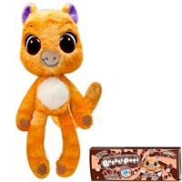 BubblePops Шоколадная капибара 34 см,ароматизированная,с функцией поп-ит на лапках,в виде жевательной резинки 2312004/11