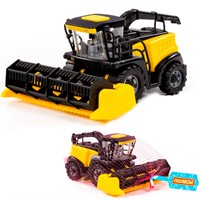 Комбайн "Полесье" №1 инерционный желтый в сеточке 93639  П-Е /12/