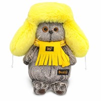 Басик в желтой меховой шапке Ks22-301