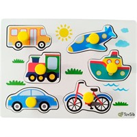 Деревянный Рамка вкладыш Поехали 02033