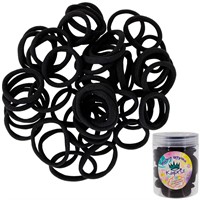 Набор резинок для волос FG250519019Q в банке Miss Kapriz 50 шт в упак. черный цвет