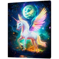 Набор для творчества Роспись по холсту 30х40 см. Волшебный единорог ХК-3210