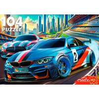 Пазл 104 Крутые гонки Ф104-2393