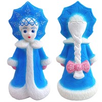 Резиновая игрушка Снегурочка в кокошнике Си-136