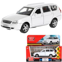Модель PRIORAWAG-12-WH Lada priora белый Технопарк в коробке
