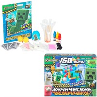 Набор Химические опыты 150 шт. Майнкрафт IQ Эксперимент TG02-EX150MN-RU