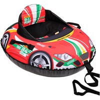 Тюбинг для катания овальный ТБМ2/СА спортивный автомобиль