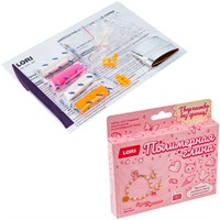 Набор для творчества Полимерная глина. Серьги и браслет. Пончики Пз/Пг-049 LORI