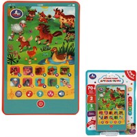 Планшет Обучающий Дружная ферма 70 + стихов, песен Умка HT1117-R32