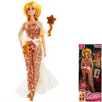 Кукла Карапуз 66001-BF23-S-BB София 29 см руки и ноги сгиб., акс