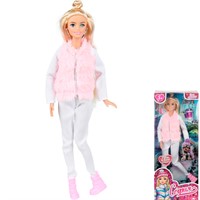 Кукла Карапуз 66001-W34-S-BB-WOD 29 см ,руки и ноги сгиб, акс