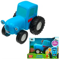 Модель BLUTRA-15PL-WOD Синий трактор 15 см,инерция,синий Технопарк в кор.