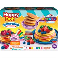 Набор для творчества Для лепки с формочками Блинчики с начинками 24 см HAPPY DOH PDSET-124770