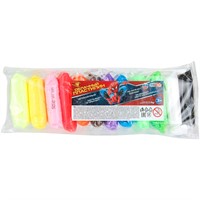 Набор для творчества Легкий пластилин Спайдер 12 цв. 10 гр, MultiArt FLUFFY12-PAUK-142743