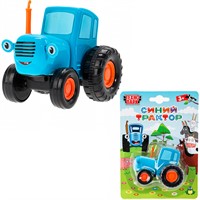 Модель BLUTRA-7-BU Синий Трактор 7,5 см, синий Технопарк в кор.