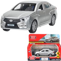 Модель VESTA-12-GR-WOD LADA vesta 11,5 см, двери, серый Технопарк в кор.