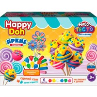 Набор для творчества Для лепки с формочками Яркие леденцы 24 см HAPPY DOH PDSET-124775