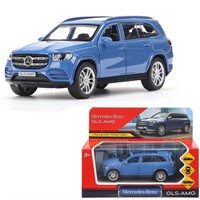 Модель GLS-12-BU MERCEDES-BENZ gls class amg 12см, дв,баг,ин,синий Технопарк  в кор.