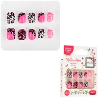 Ногти накладные Lukky Нэйл-Арт Pink Leo 10 наклад.ногтей на клеевой основе,10-16 лет Т26640