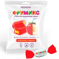 ФРУМИКС Жевательные конфеты клубника/банан, 45г КН10173