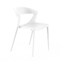 Стул EVOK (белый) PP0005W (от 12 шт)