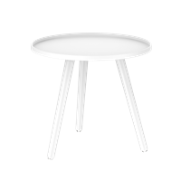 Стол журнальный TALVI белый (белые ножки) 1шт. PP0016WW (от 12 шт)