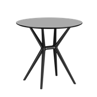 Стол TAURI (серый/черный) PP0017GB (от 12 шт)
