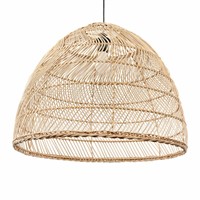 Плетеная люстра  ротанг H50 D60 см