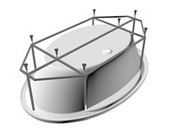 Каркас Opal 180х120