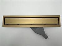 Душевой трап Arianda поворотный/ под плитку 500 мм. Золото матовое