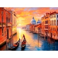 Набор для творчества Алмазная мозаика 30х40см Неповторимая Венеция НД-6319