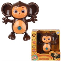 Игрушка на батарейках Сказочник танцующий  10+ песен, фраз и мелодий Чебурашка Умка HT1500-R-WOD