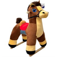 Качалка Конь Ветерок, музыкальная коричневый 98070505