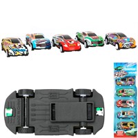 Модель  RR-SET-2023750-R ROAD RACING набор СУПЕРКАР 7 см, 5 шт, инерция, в ассорт Технопарк  в коробке