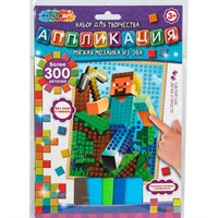 Набор для творчества Аппликация мягкая мозаика из эва Квадратные герои МУЛЬТИ АРТ EVAM-097389